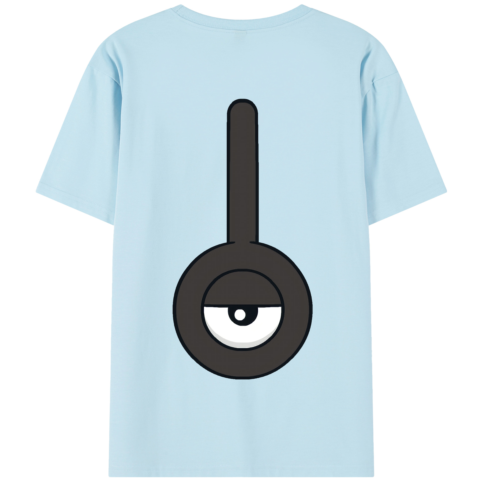 （画像用） ポケットモンスター Pokémon 綿100％半袖Tシャツ（背面プリント）